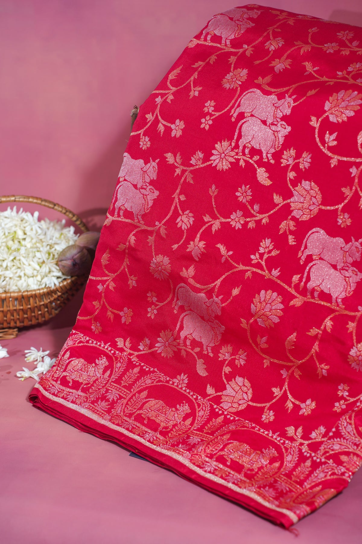 "VIRASAT 129" Pure Banarasi Silk Saree