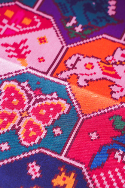 "UTSAV BANARAS 218" Banarasi Patola Silk Saree With Geometric Animal &amp; Bird Motifs