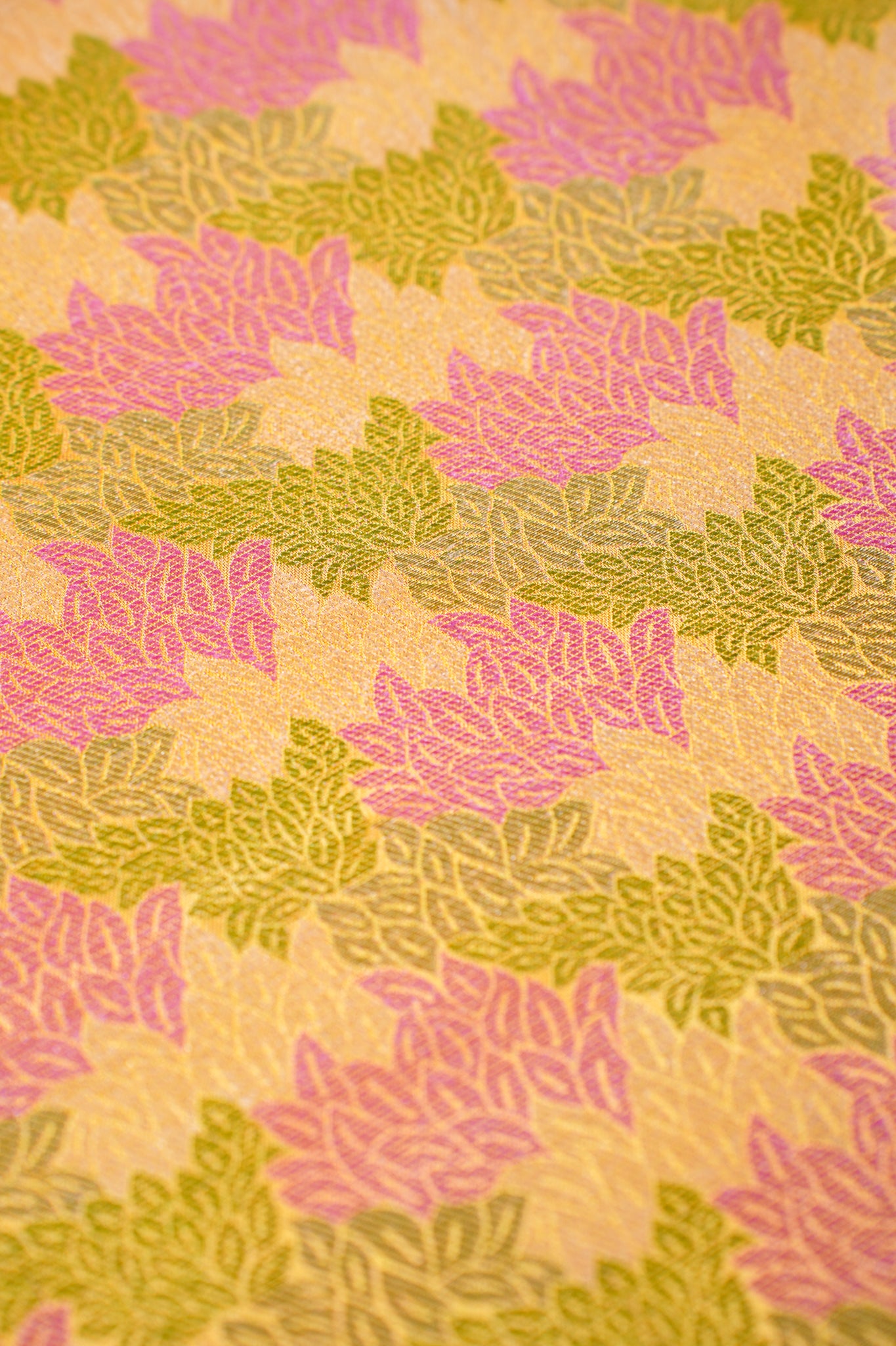 "MCF 32" Banarasi Multicolor Handloom Rangkat Fabric