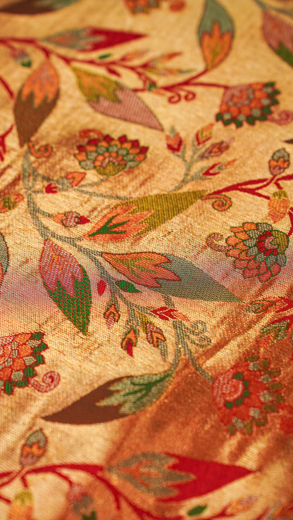 "UTSAV BANARAS 159" Banarasi Rich-Gold Kanjivaram Silk Saree