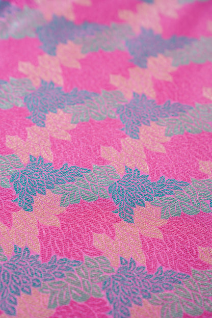"MCF 31" Banarasi Multicolor Handloom Rangkat Fabric