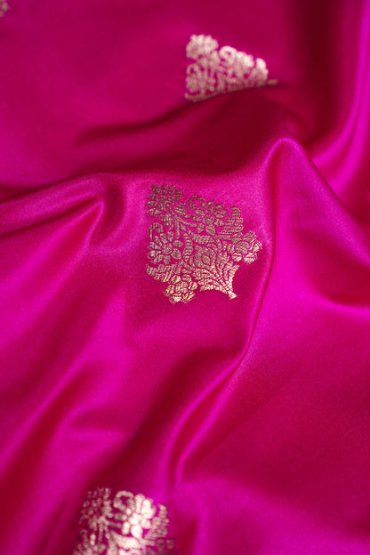 "MFC 16" Banarasi Handwoven Rani Brocade Buta Fabric