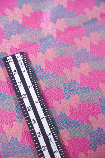 "MCF 31" Banarasi Multicolor Handloom Rangkat Fabric