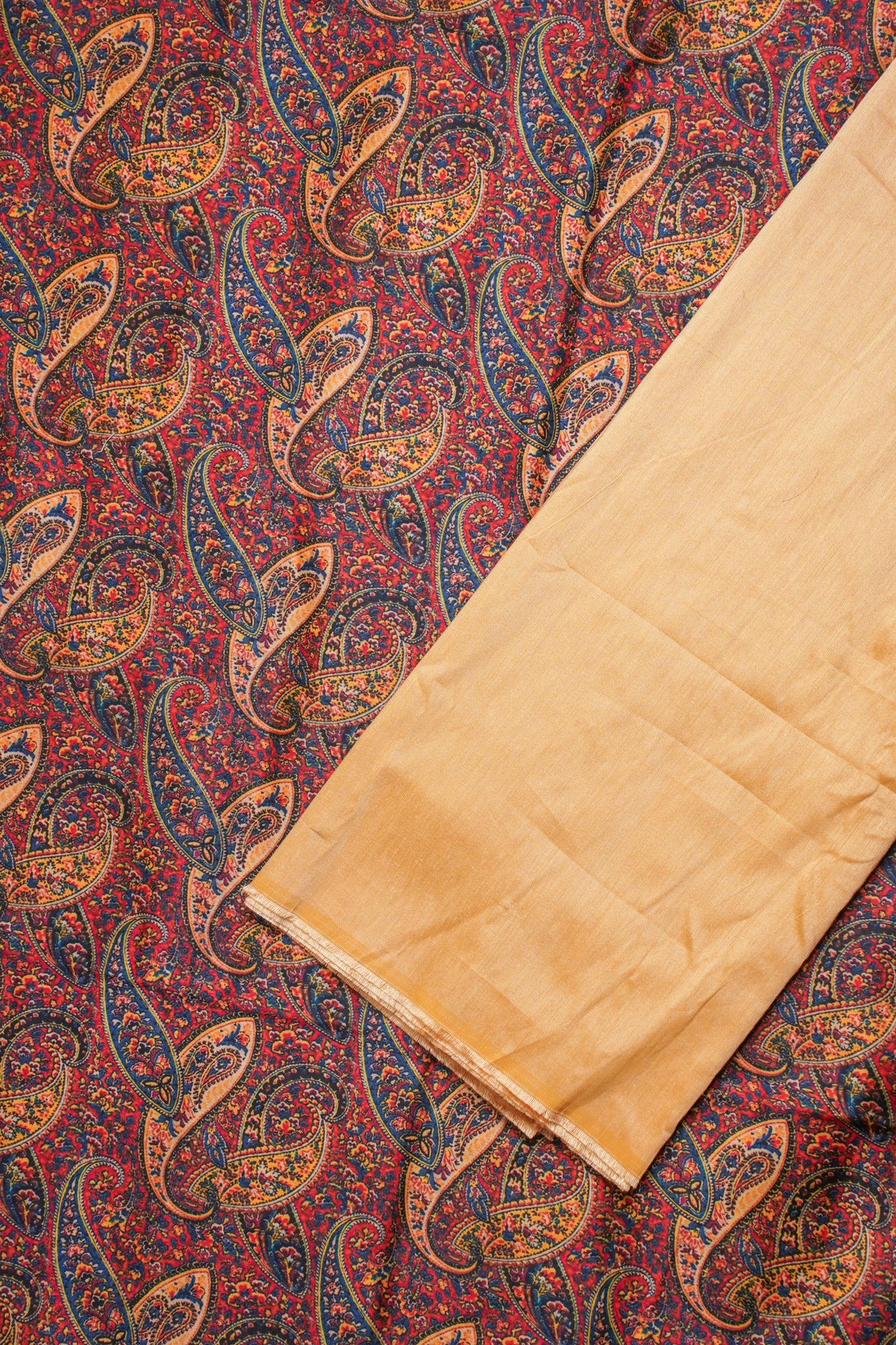 "MJ-09" Banarasi Pure Cotton Silk Kurta-Pyjama Cloth Set
