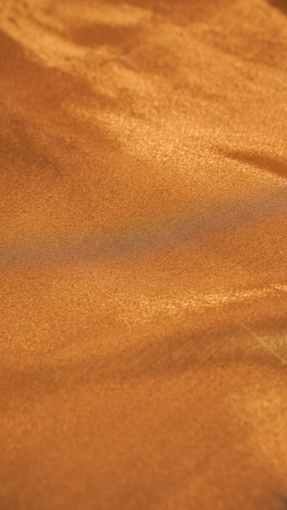 "UTSAV BANARAS 151" Banarasi Copper Gold Tissue Cotton Silk Saree