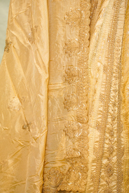 "MANSI 018" Banarasi Traditional Silk Lehenga With AD Work