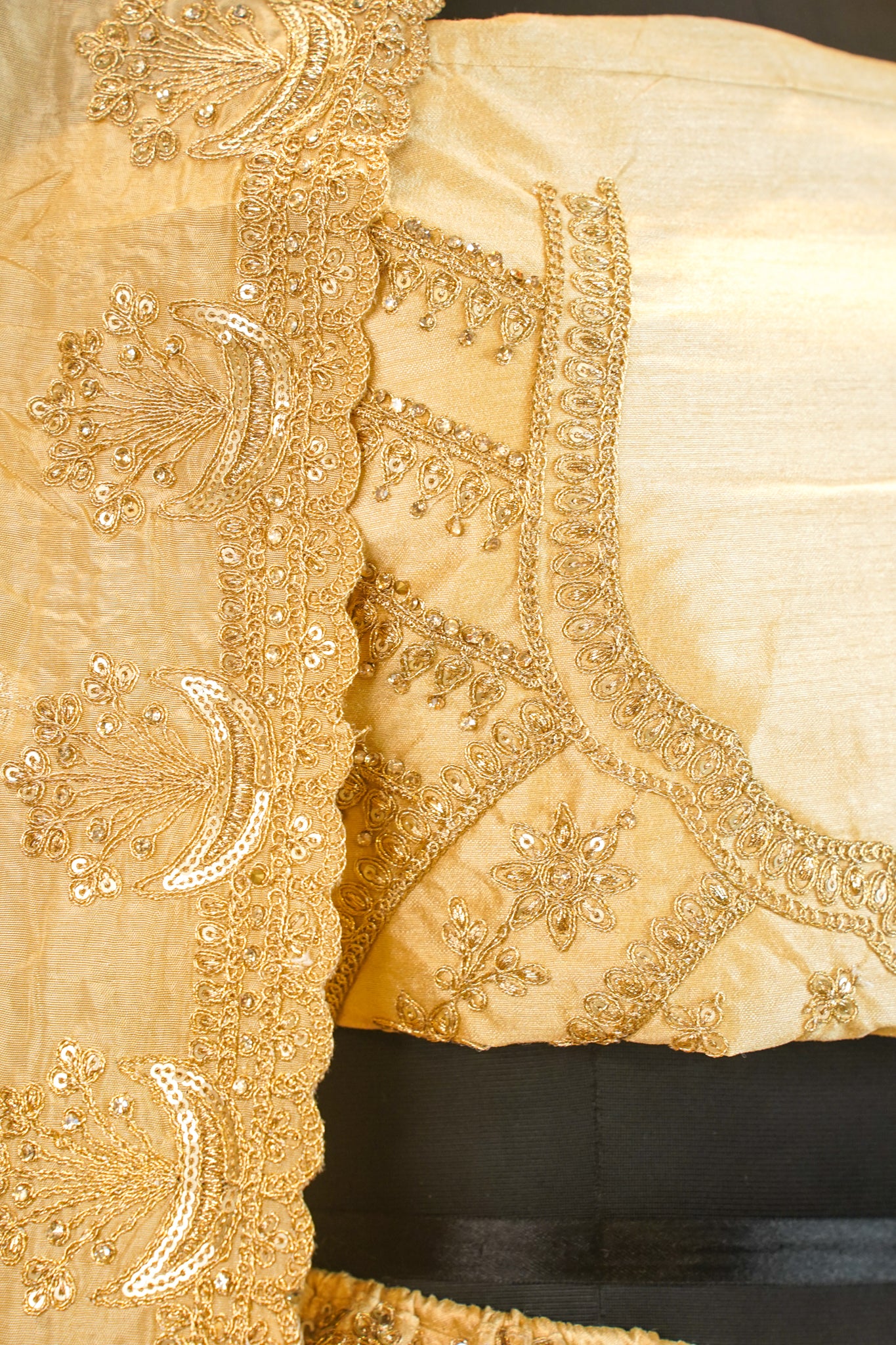 "MANSI 018" Banarasi Traditional Silk Lehenga With AD Work