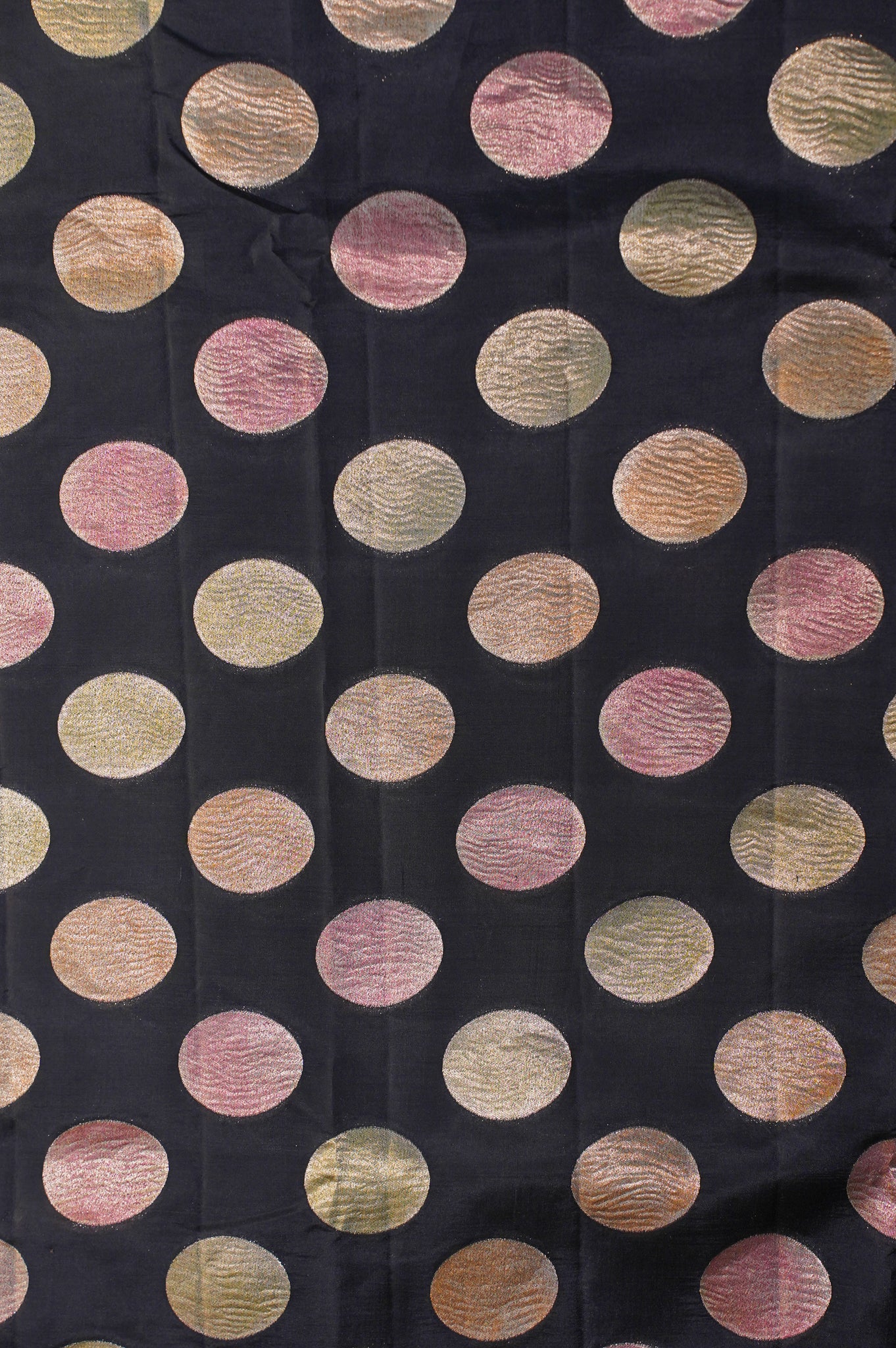 VIRASAT 343: Banarasi Black Rangkat Pure Silk Saree