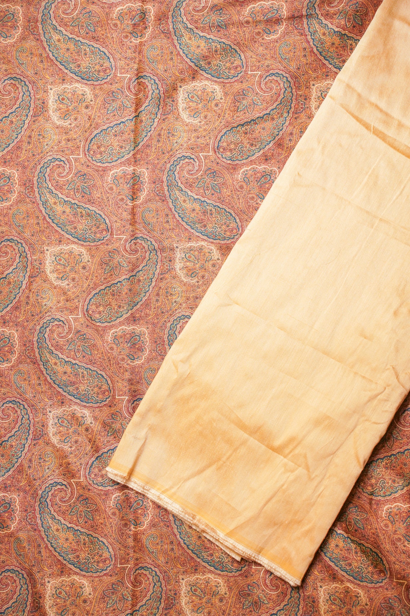 "MJ-08" Banarasi Pure Cotton Silk Kurta-Pyjama Cloth Set