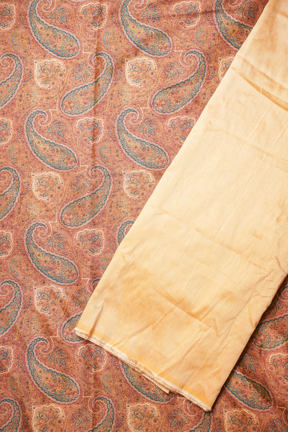"MJ-08" Banarasi Pure Cotton Silk Kurta-Pyjama Cloth Set