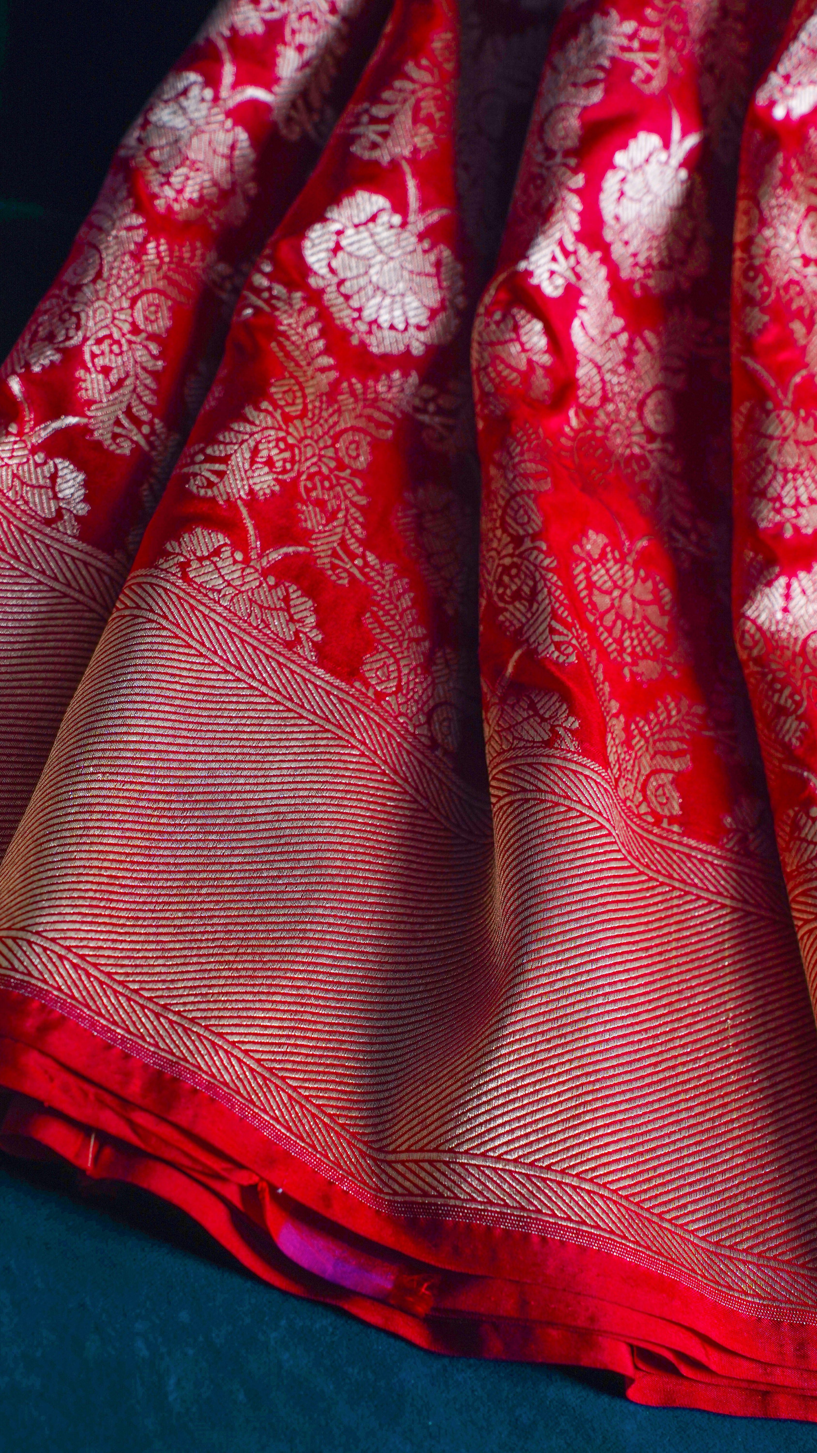 "Virasat 215" Banarasi Pure Silk Saree