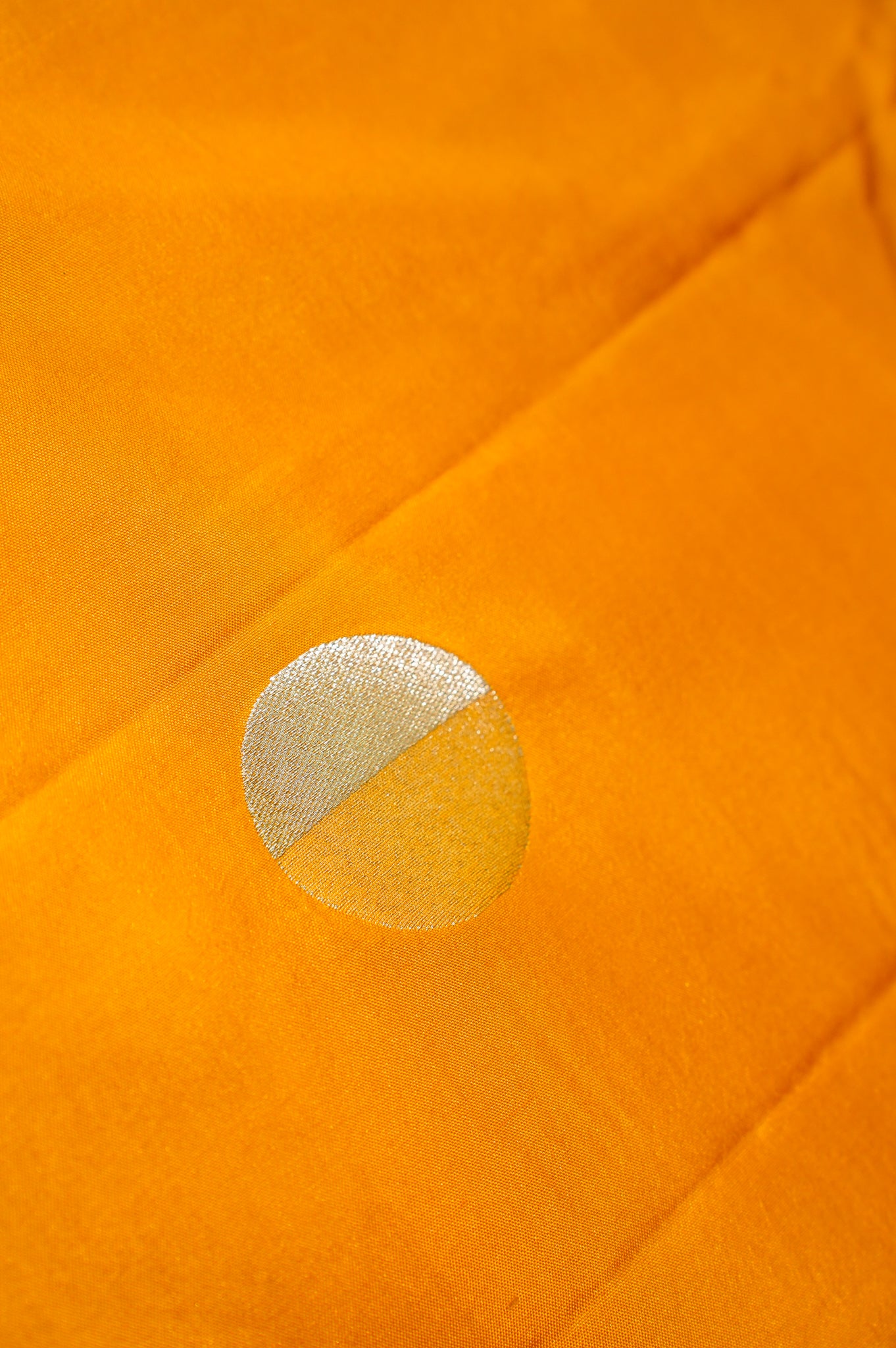 VIRASAT 349: Banarasi Mustard Handloom Pure Silk Saree