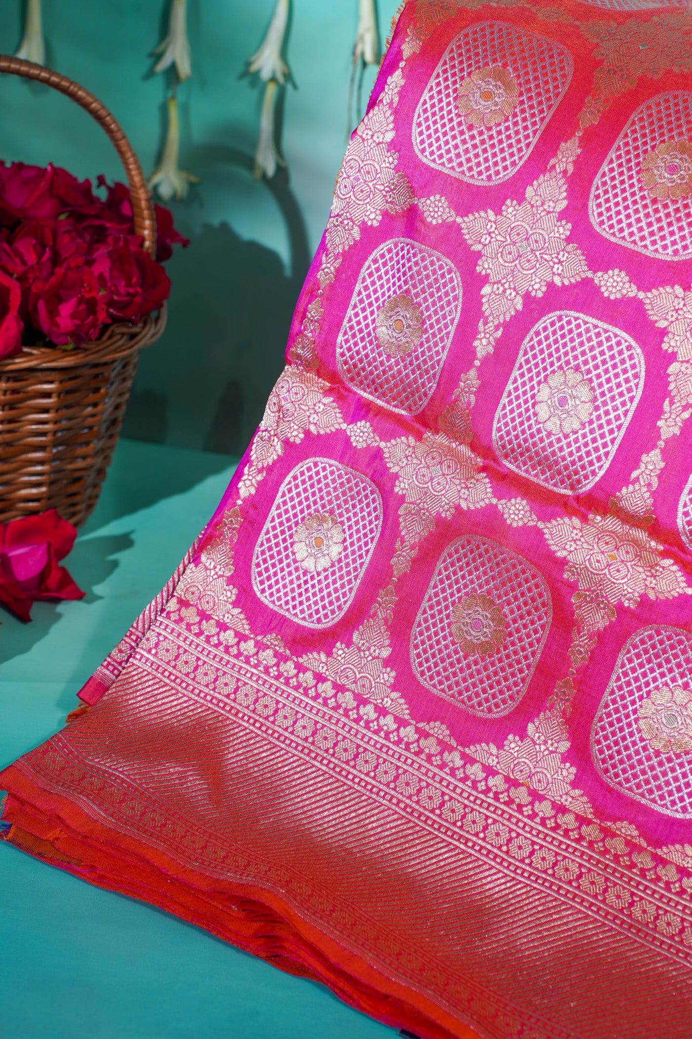 "VIRASAT 187" Pure Silk Handloom Saree