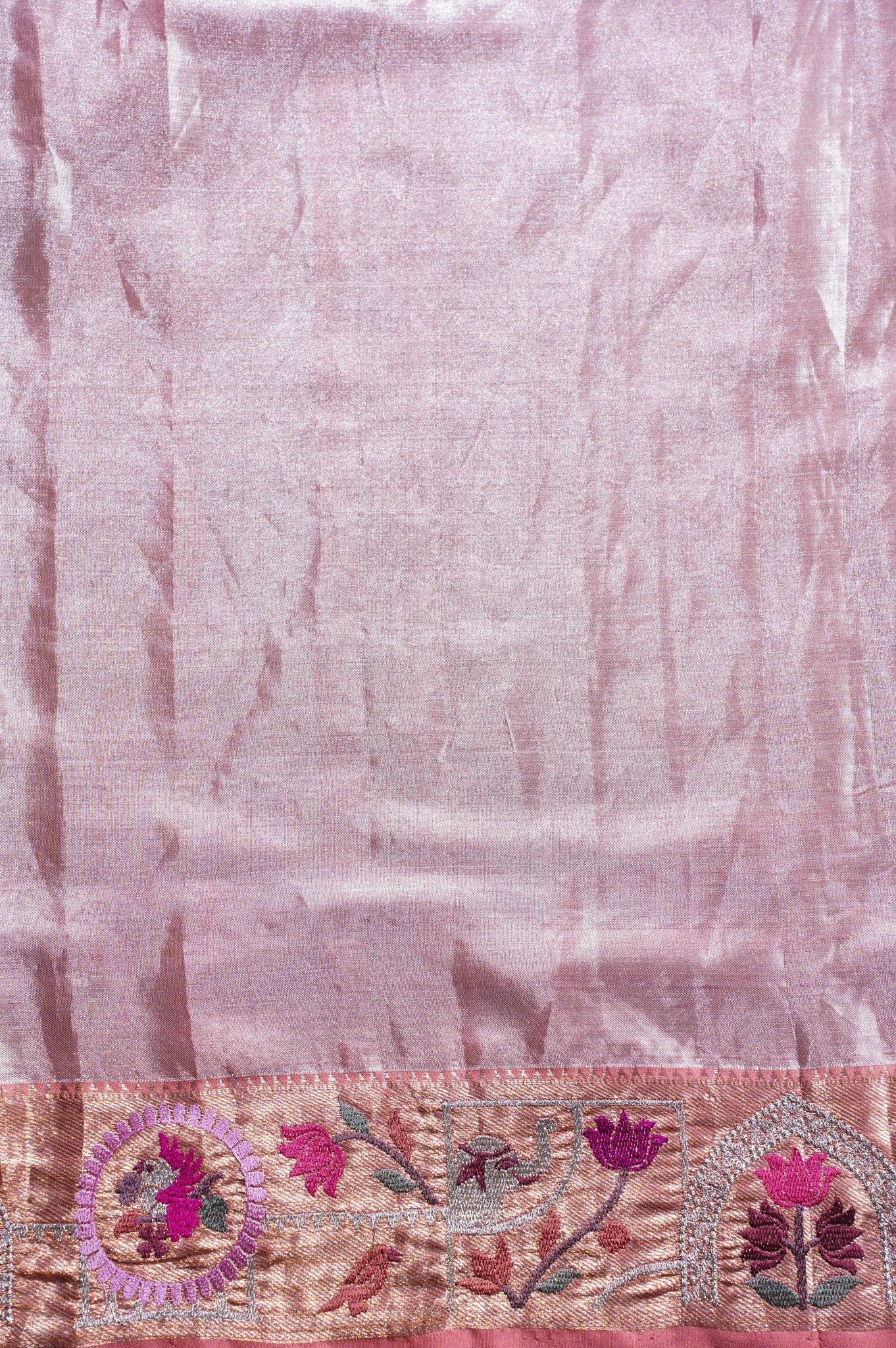 "Founder Choice 002" Banarasi Pure Kanjiwaram Silk With Figure Boder Saree