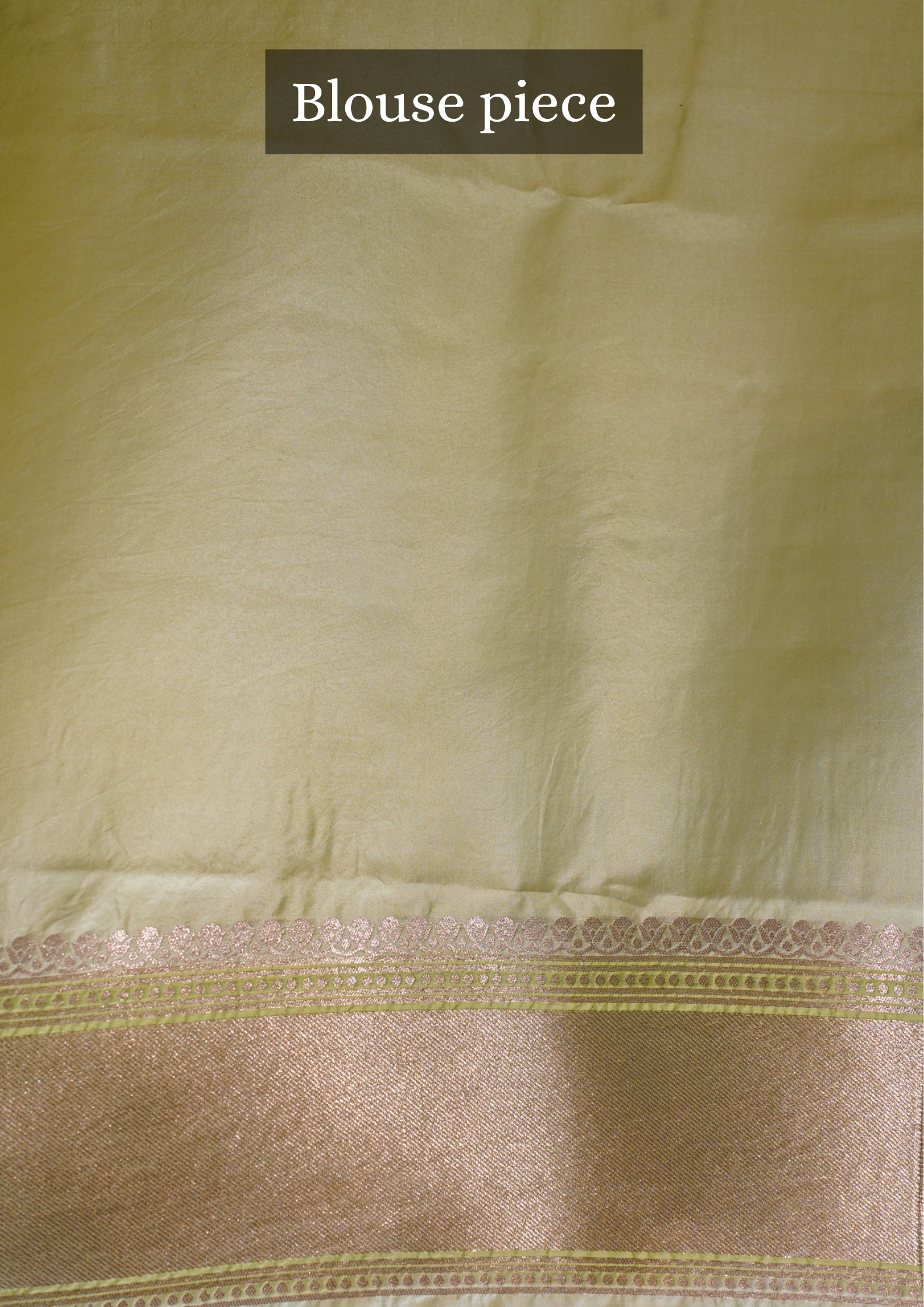VIRASAT 335: Pastel Green Pure Handloom Katan Silk Saree with Zari Shikargah &amp; Meenakari Work - Silk Mark Certified
