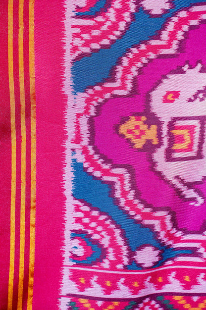 "MCD 014" Banarasi Multi Patola Paithani Silk Dupatta