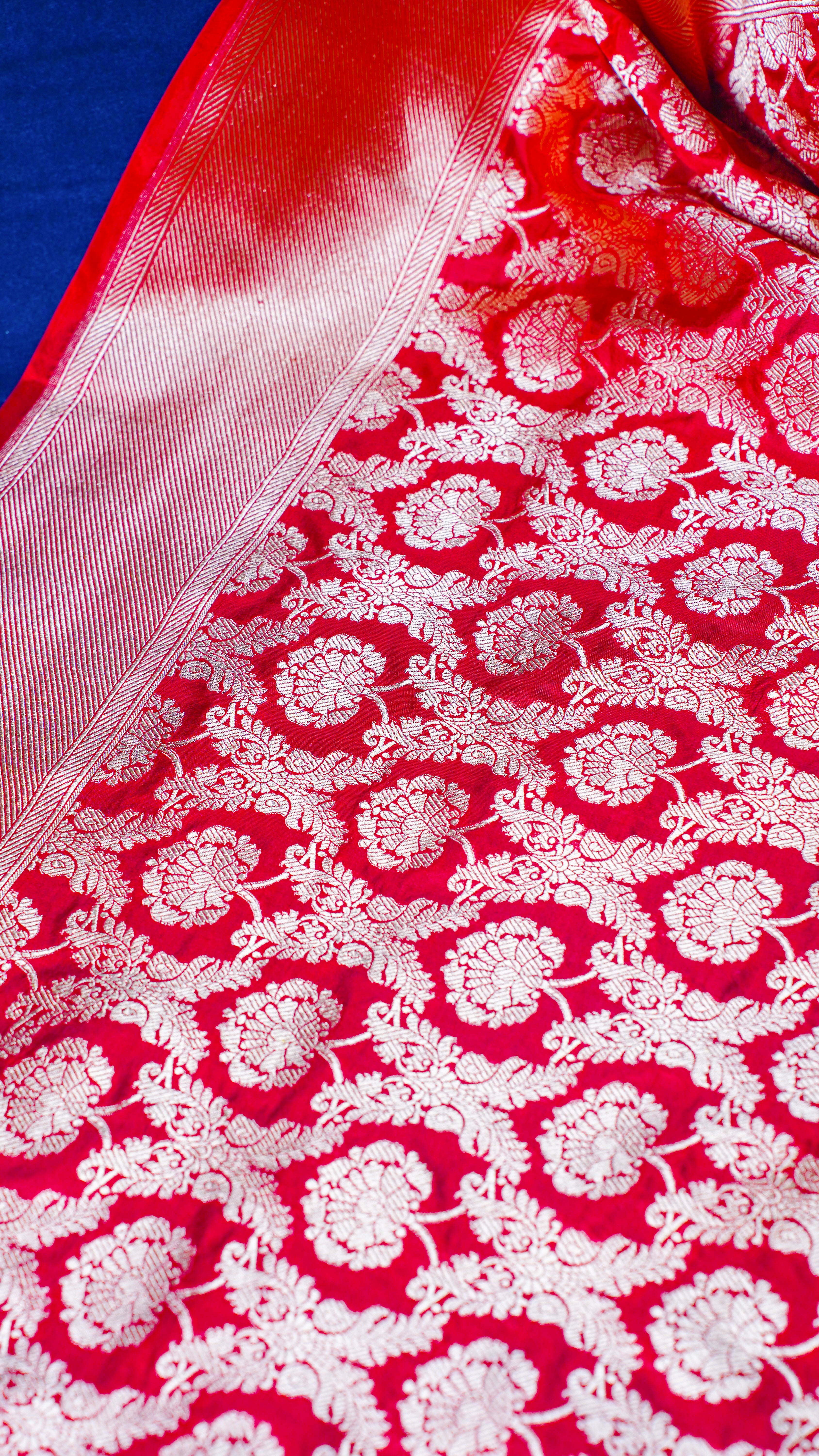 "Virasat 215" Banarasi Pure Silk Saree