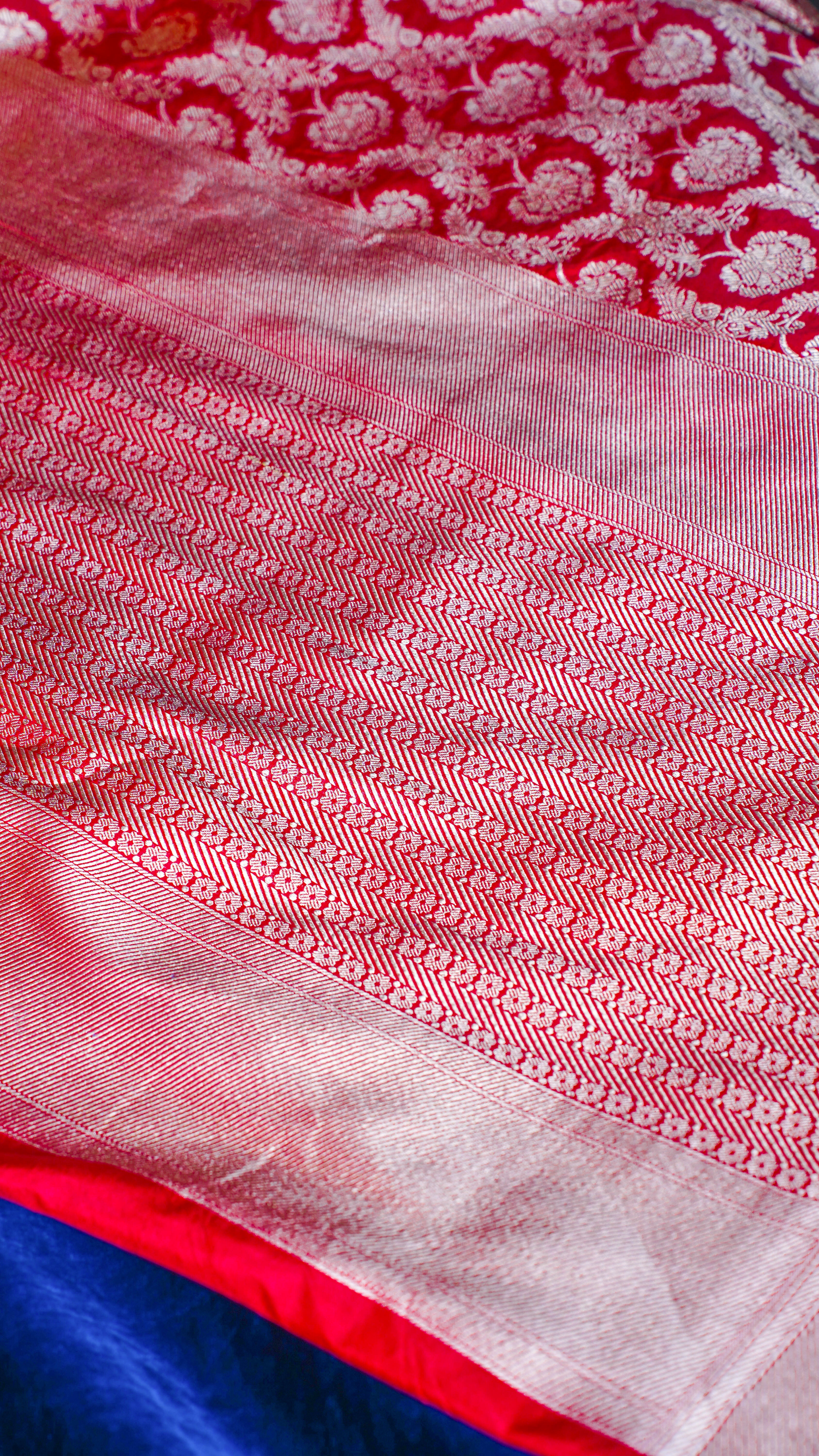 "Virasat 215" Banarasi Pure Silk Saree