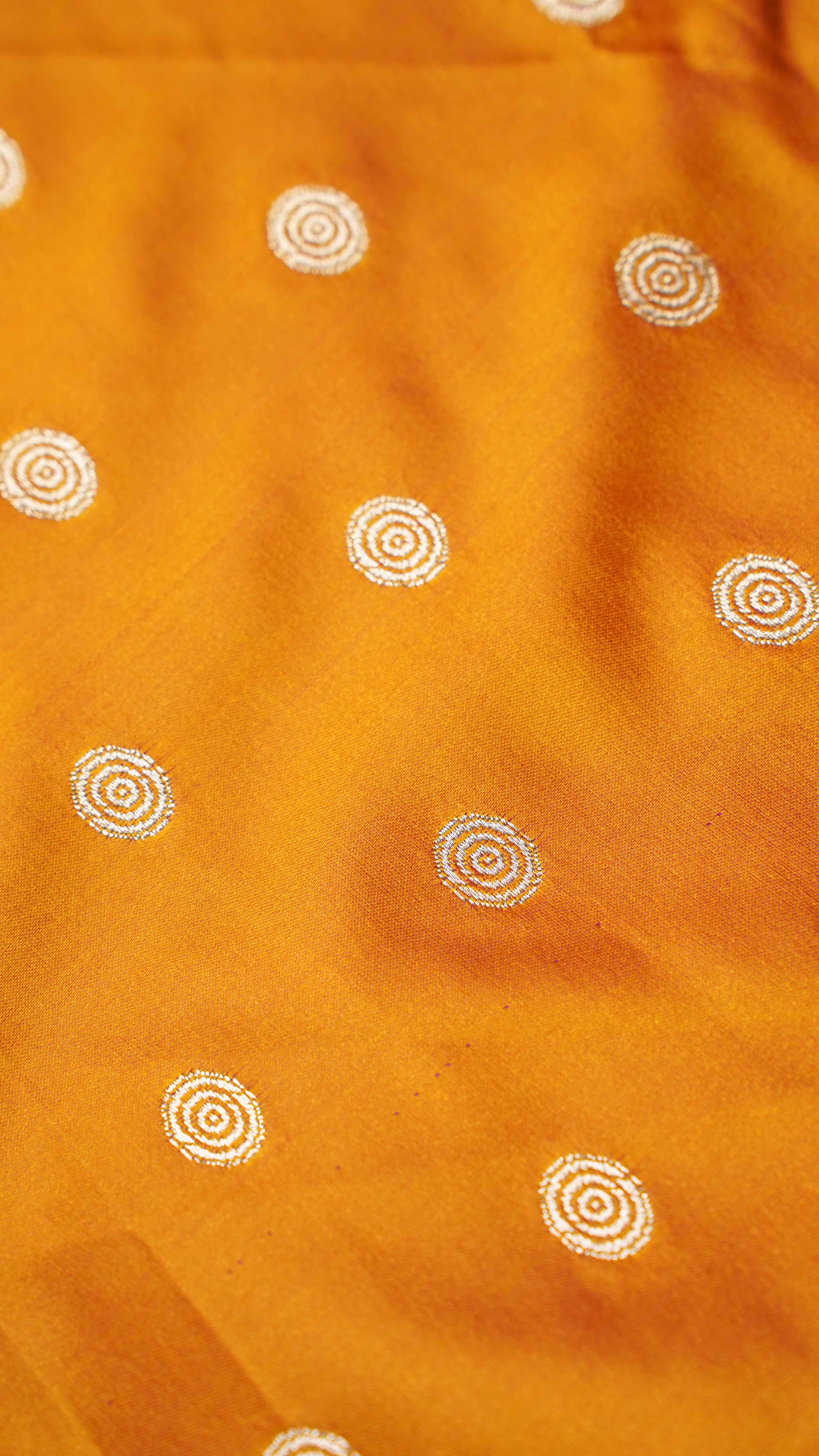 "WAAH BANARAS 055E" Banarasi Pure Mashru silk saree with Ghat Border