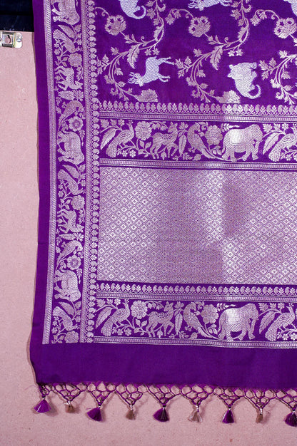 "MCD 019" Banarasi Kadwa Vegan Silk Dupatta
