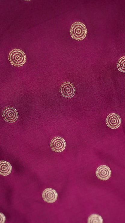 Banarasi Pure Massaru silk saree with Ghat Border