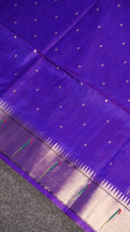 "UTSAV BANARAS 101" Banarasi Peacock Pethani Silk Saree