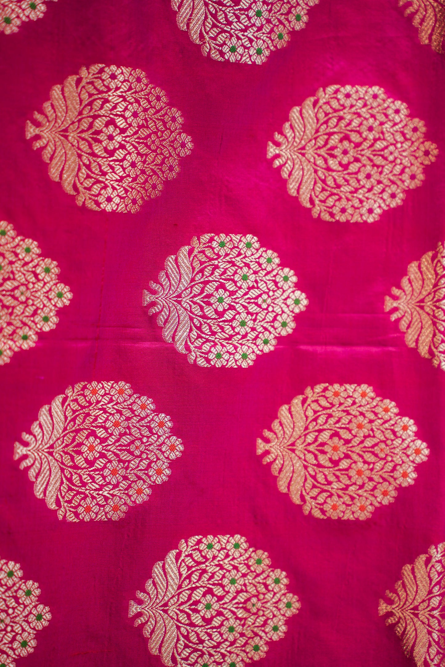 Classic Pink Banarasi Silk Saree