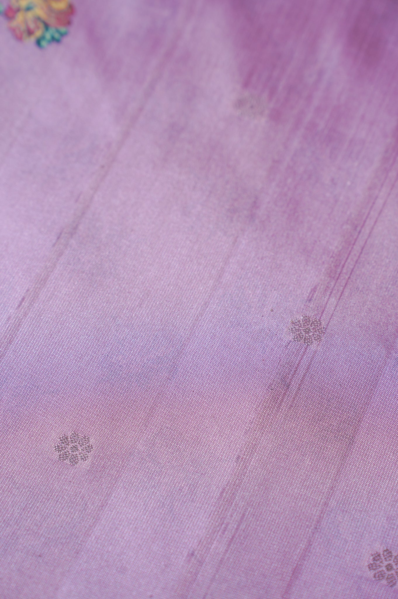 "UTSAV BANARAS 241" Banarasi Vintage Floral Block Print Soft Silk Saree