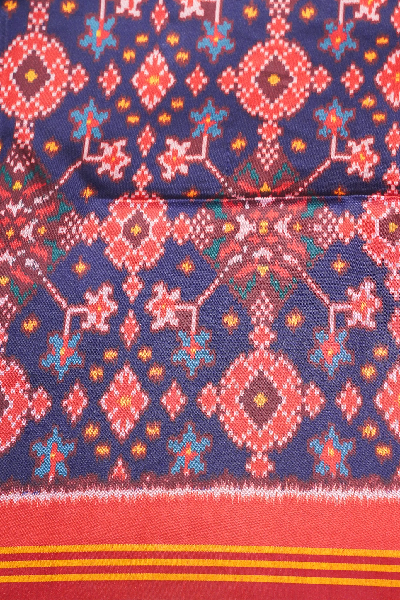 "UTSAV BANARAS 181" Banarasi Elegant Pink Ikat Patola Silk Saree