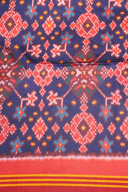 "UTSAV BANARAS 181" Banarasi Elegant Pink Ikat Silk Saree