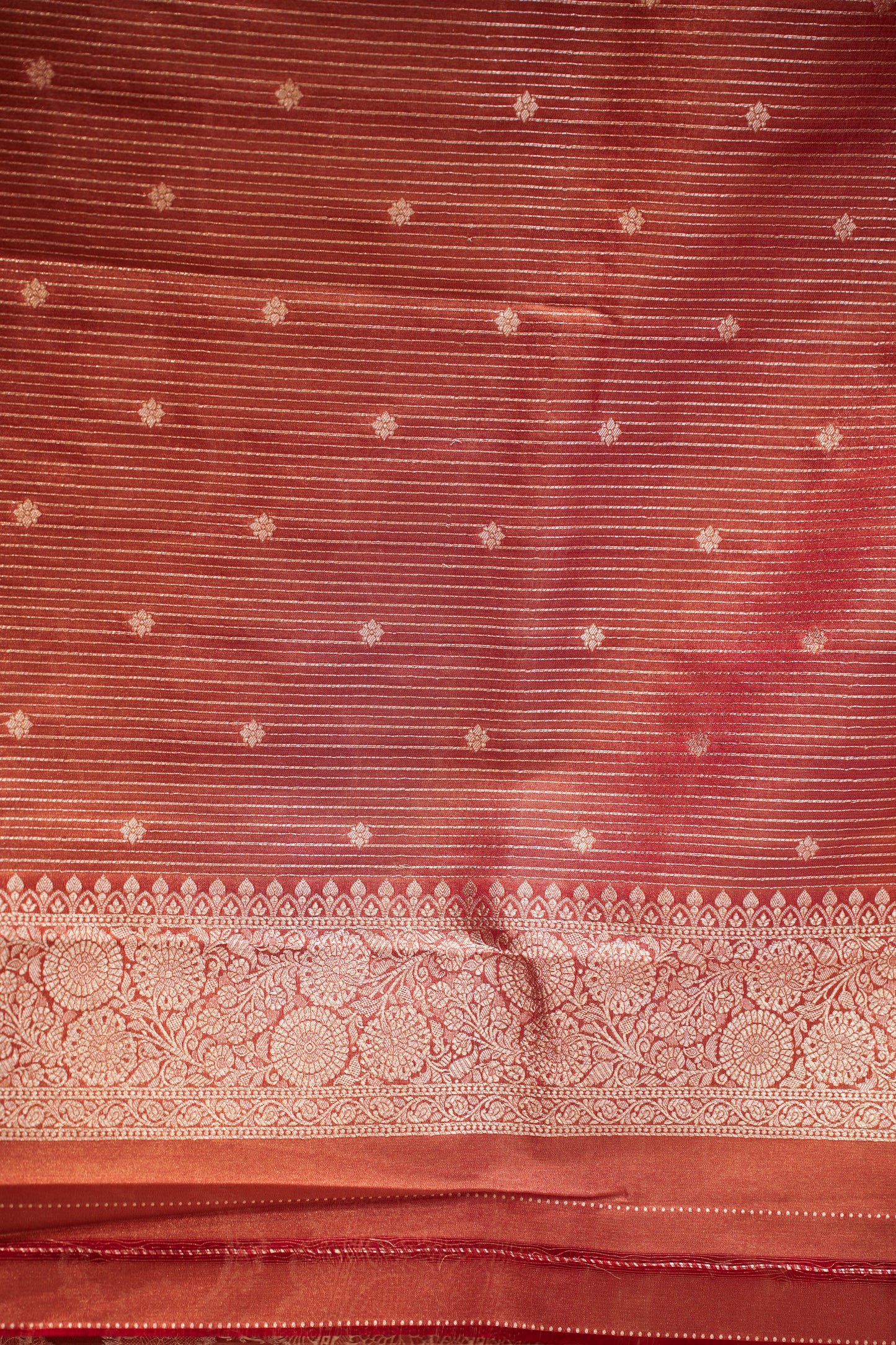 Red Banarasi Silk Saree