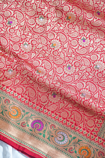 "Virasat 252" Banarasi Pure Katan Silk Saree