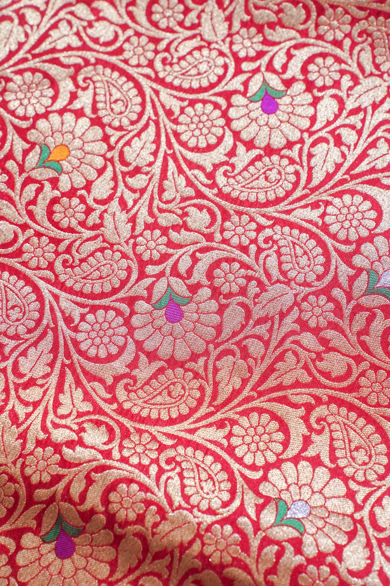"VIRASAT 252" Banarasi Pure Katan Silk Saree