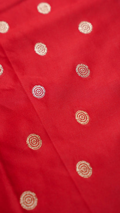 Banarasi Pure Massaru silk saree with Ghat Border