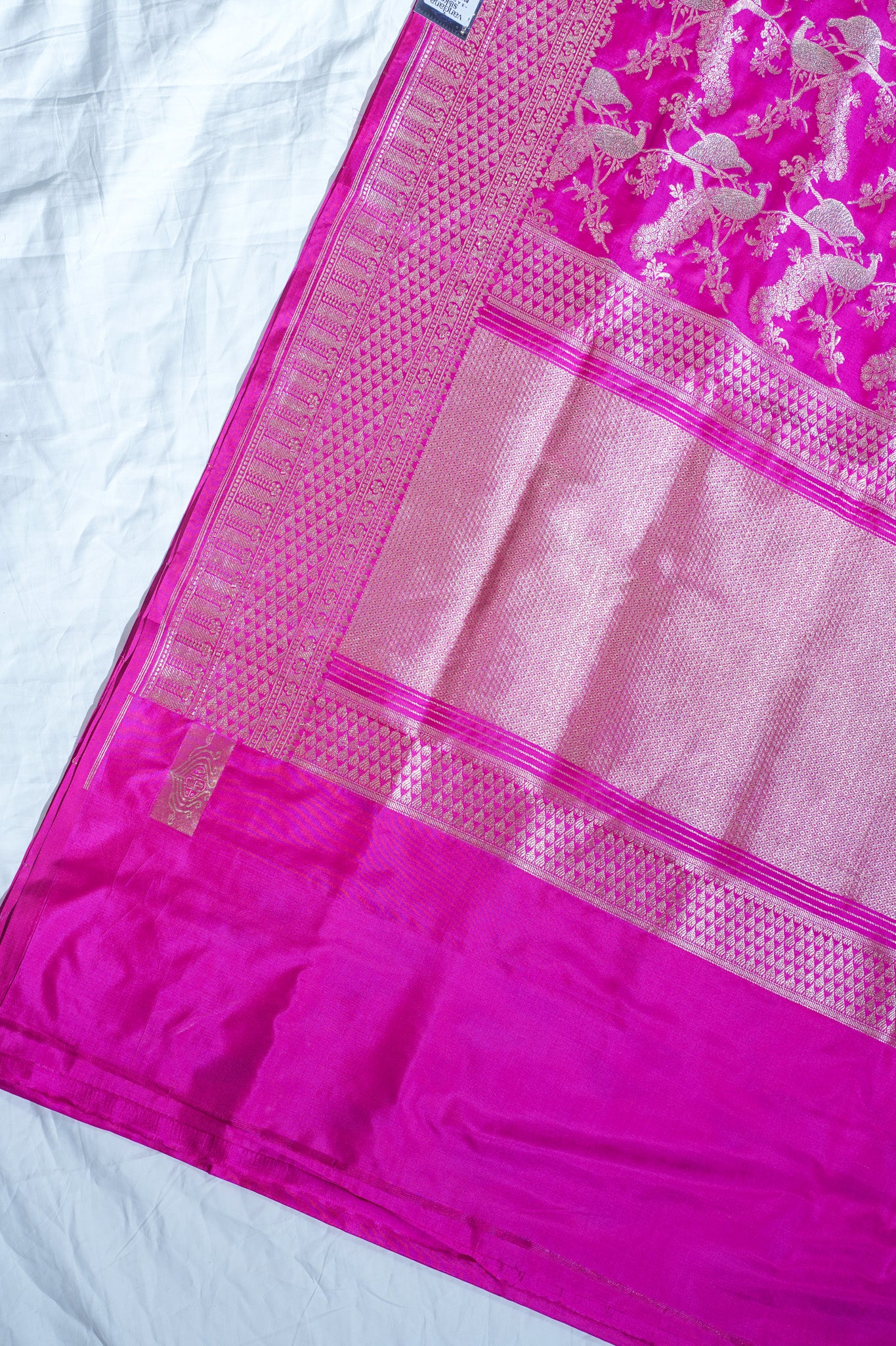 "VIRASAT 253" Banarasi Pure Katan Silk Saree