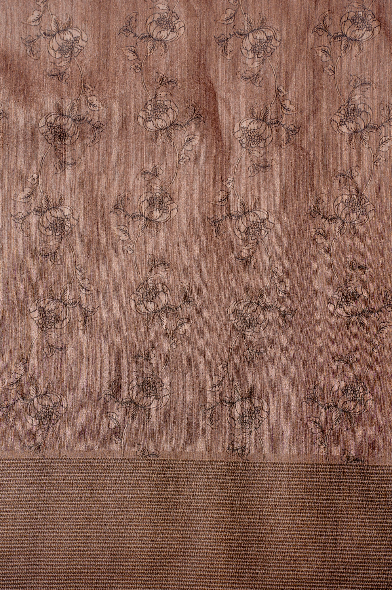 "UTSAV BANARAS 281" Banarasi Earthy Beige Aari Pita Work Matka Silk Saree