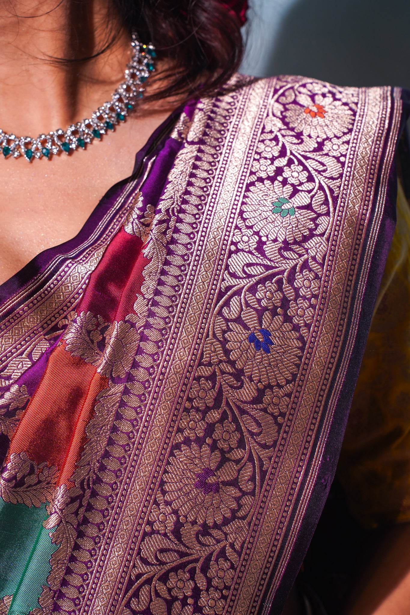 "Virasat 267" Banarasi Royal Rangkaat Silk Saree