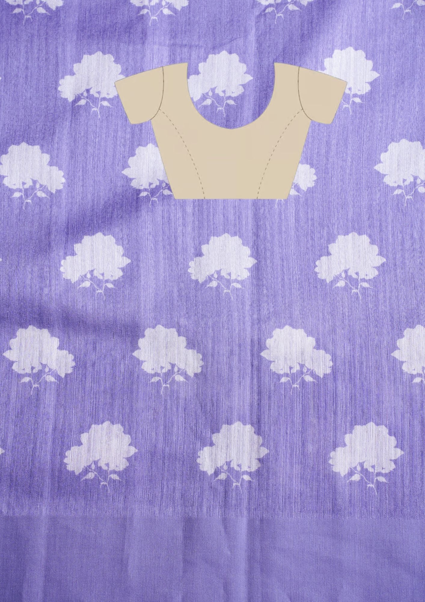 "UTSAV BANARAS 278" Banarasi Elegant Lavender Aari Work Matka Silk Saree