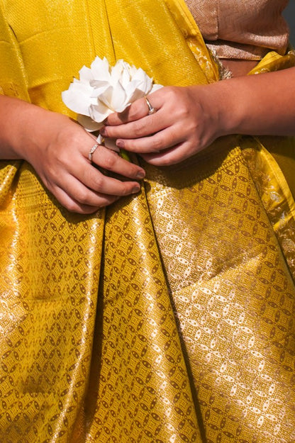 "Waah Banaras 097" Banarasi Soft Satan Mashru Silk Saree