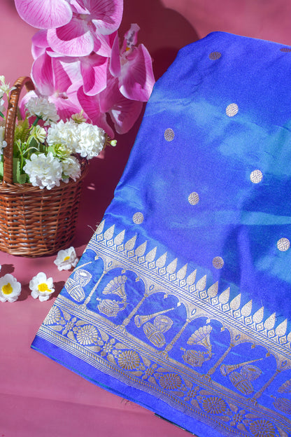 "Waah Banaras 095" Banarasi Elegance Satin Silk Saree