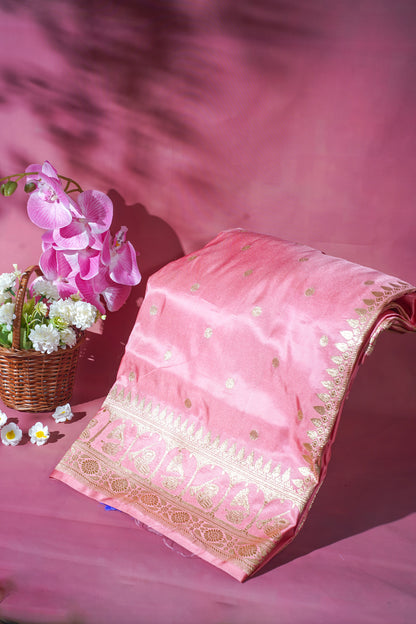 "Waah Banaras 095" Banarasi Elegance Satin Silk Saree