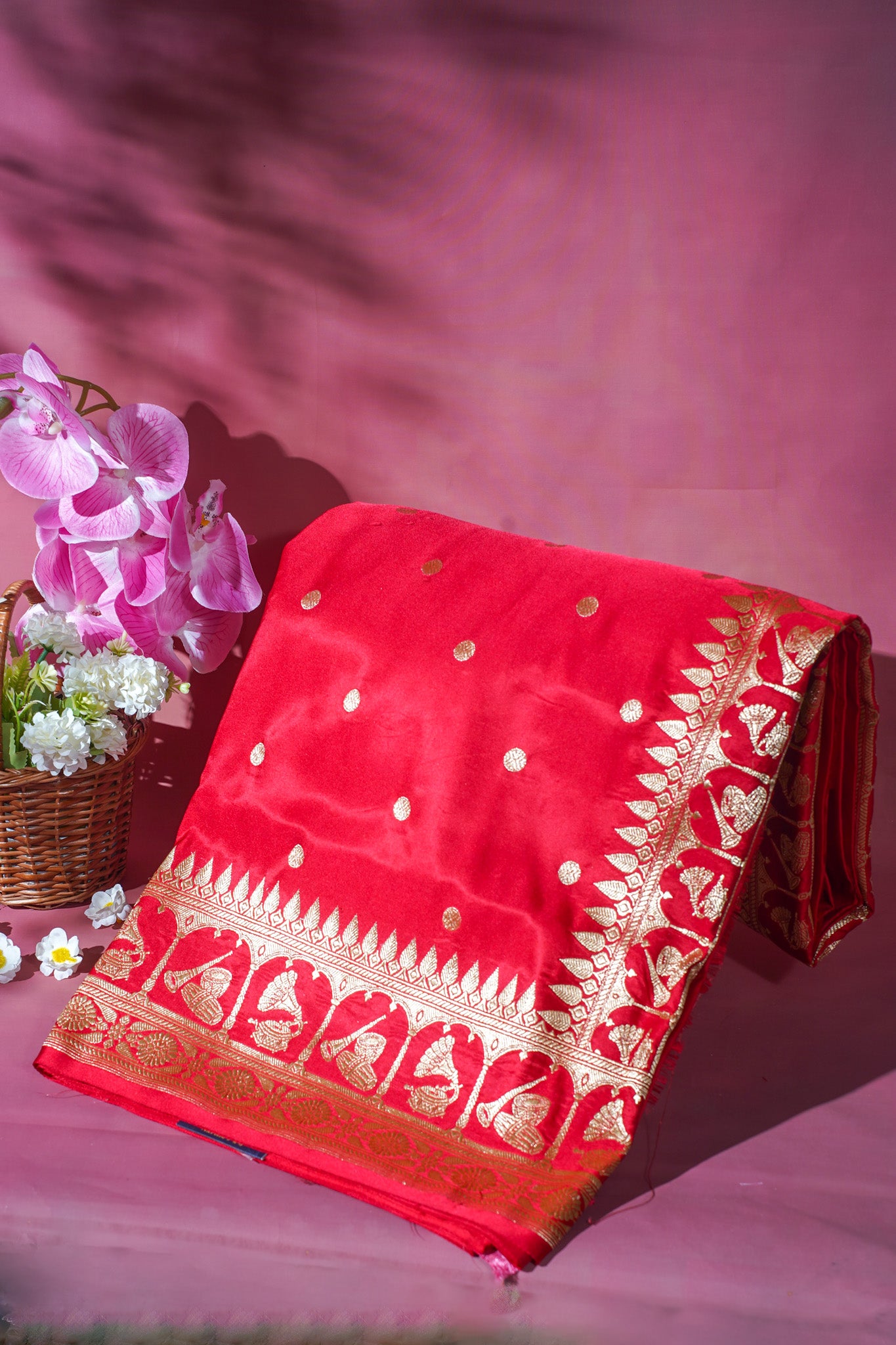 "Waah Banaras 095" Banarasi Elegance Satin Silk Saree