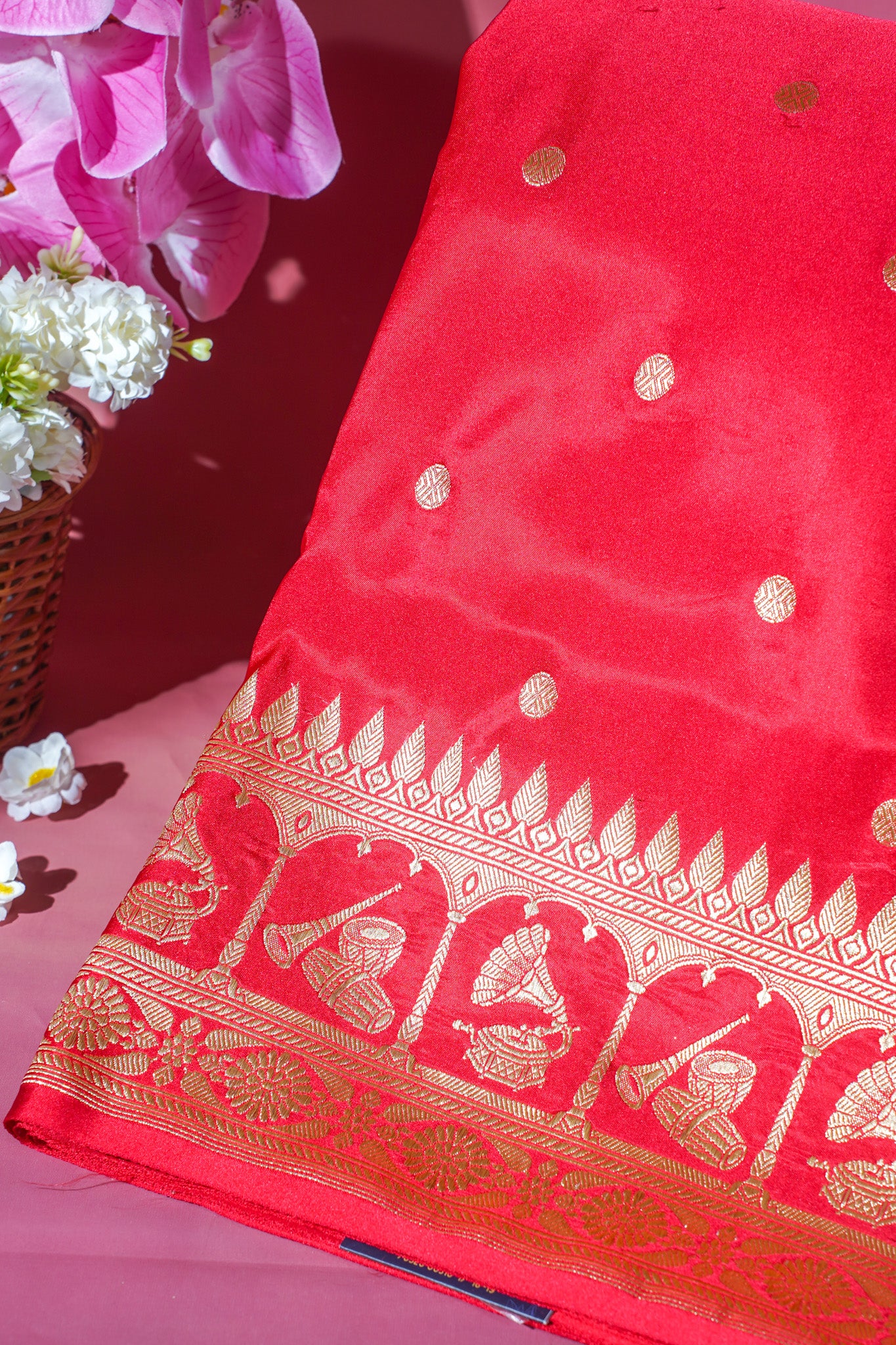 "Waah Banaras 095" Banarasi Elegance Satin Silk Saree