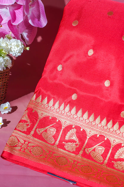 "Waah Banaras 095" Banarasi Elegance Satin Silk Saree