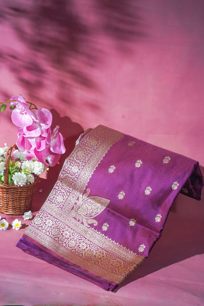 "Waah Banaras 091" Banarasi Elegance Satin Silk Saree
