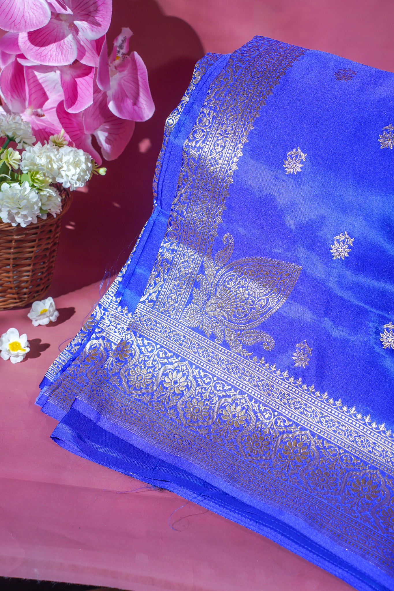 "Waah Banaras 091" Banarasi Elegance Satin Silk Saree