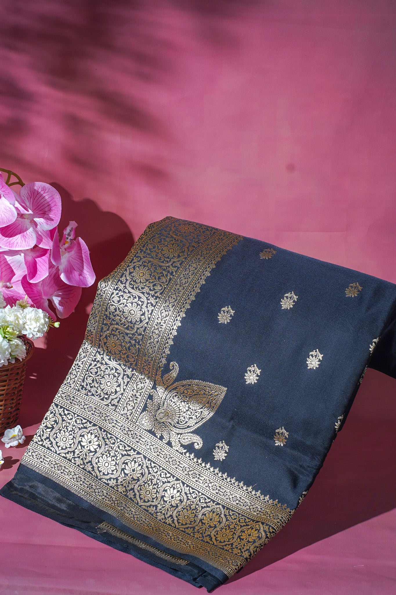 "Waah Banaras 091" Banarasi Elegance Satin Silk Saree
