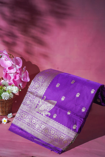 "Waah Banaras 091" Banarasi Elegance Satin Silk Saree