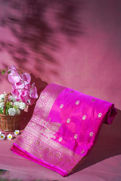 "Waah Banaras 091" Banarasi Elegance Satin Silk Saree