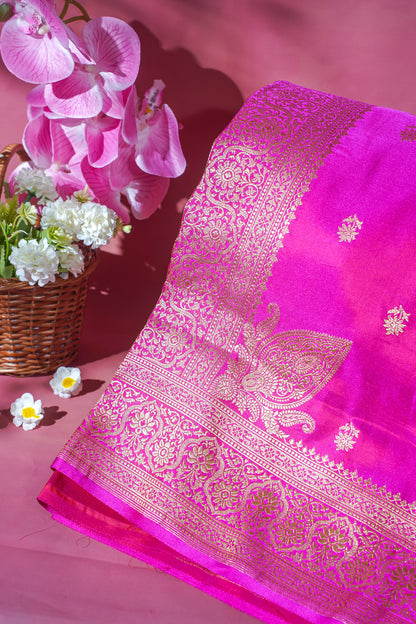 "Waah Banaras 091" Banarasi Elegance Satin Silk Saree